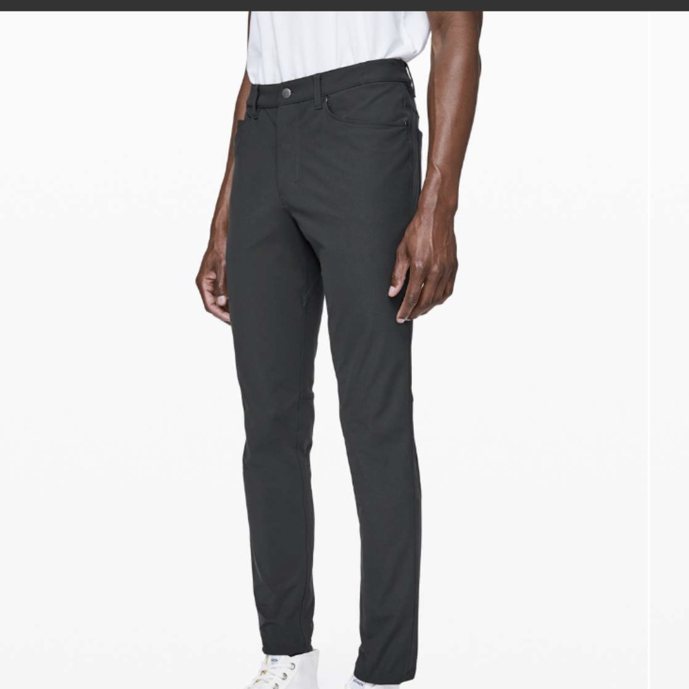 Lululemon ABC Pant Slim *Warpstreme 29" Obsidian 
